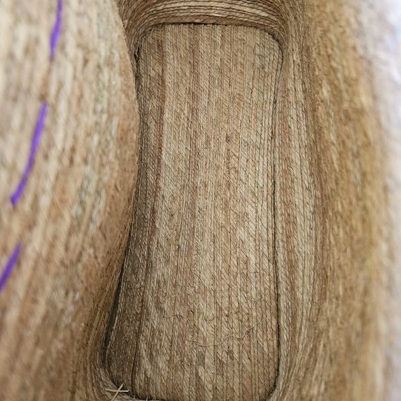 Colorful Woven Tote Bag with Tassels - Picture 6 of 6